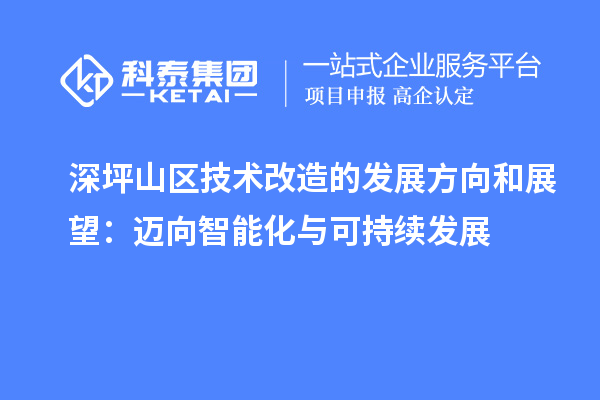 深坪山区技术改造的发展方向和展望:迈向智能化与可持续发展