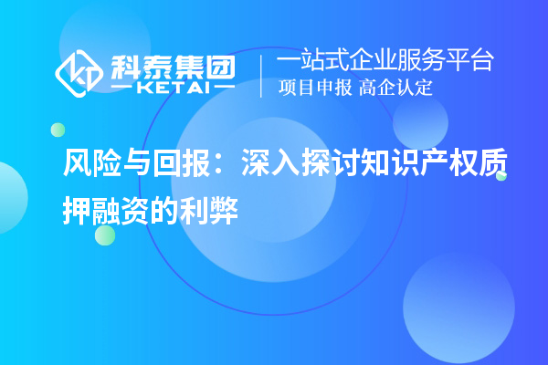 风险与回报:深入探讨知识产权质押融资的利弊