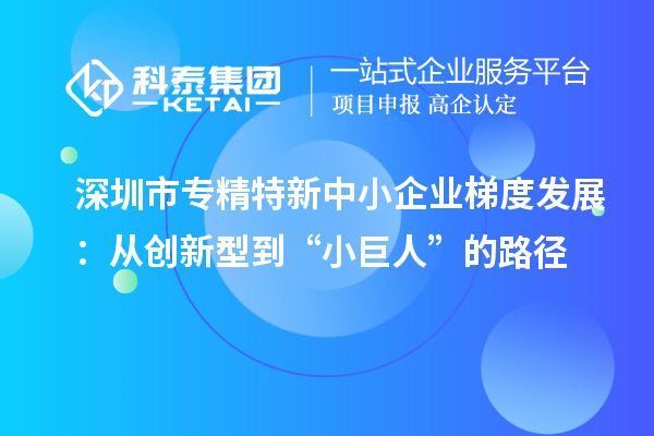 <a href=//jiuyouhuitech.com/shenzhen/ target=_blank class=infotextkey>深圳市专精特新</a>中小企业梯度发展:从创新型到“小巨人”的路径