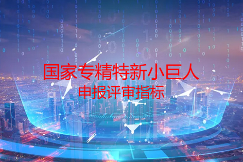 国家<a href=//jiuyouhuitech.com/fuwu/zhuanjingtexin.html target=_blank class=infotextkey>专精特新小巨人申报</a>评审指标