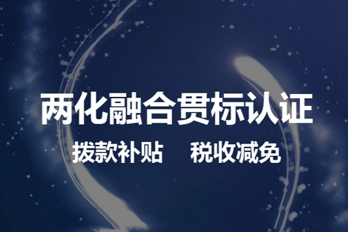 东莞两化融合认证