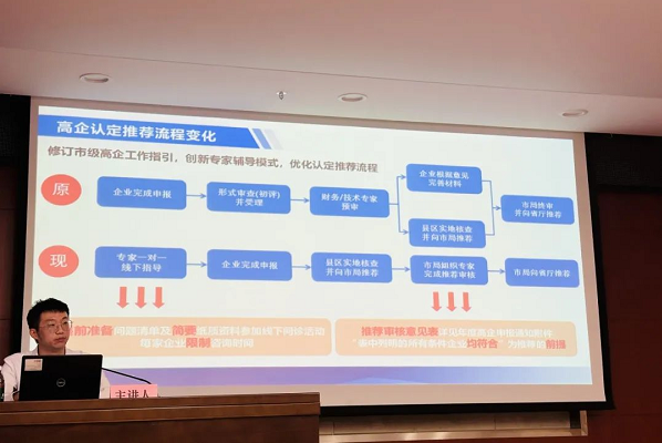九游会专家代表杨双林受邀参加2025年广东省高企培育政策宣讲活动（惠州站）