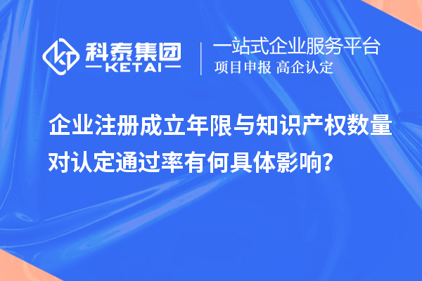 企业注册成立年限与知识产权数量对认定通过率有何具体影响？