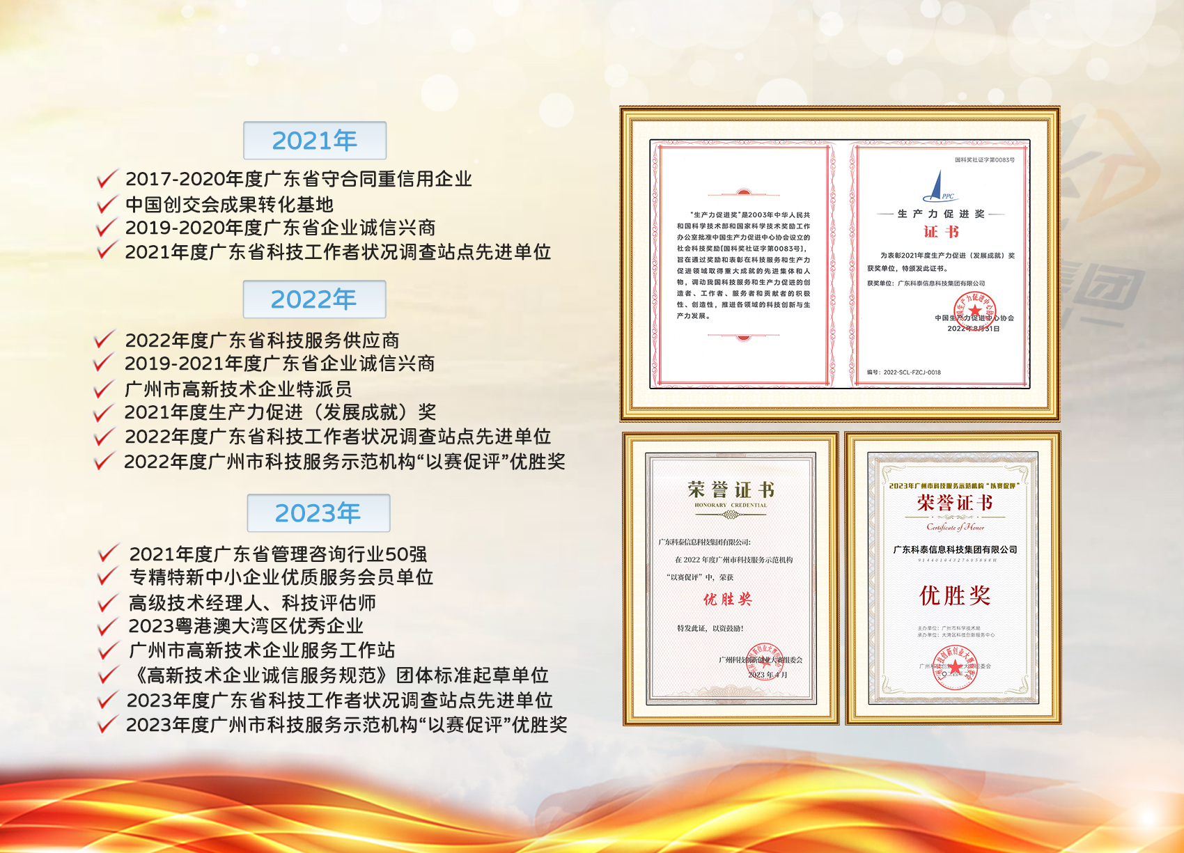 九游会荣誉资质